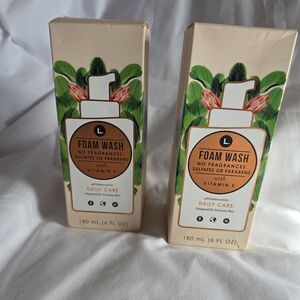 L. Fragrance Free Daily Care Foaming Wash Sealed NEW